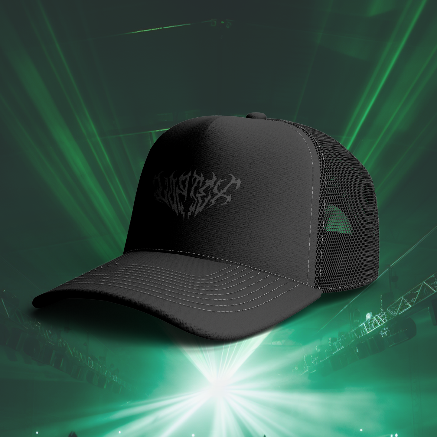 Vortex Trucker Cap Schwarz